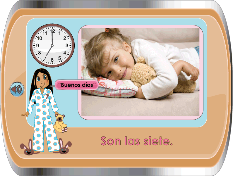 tell time in  spanish