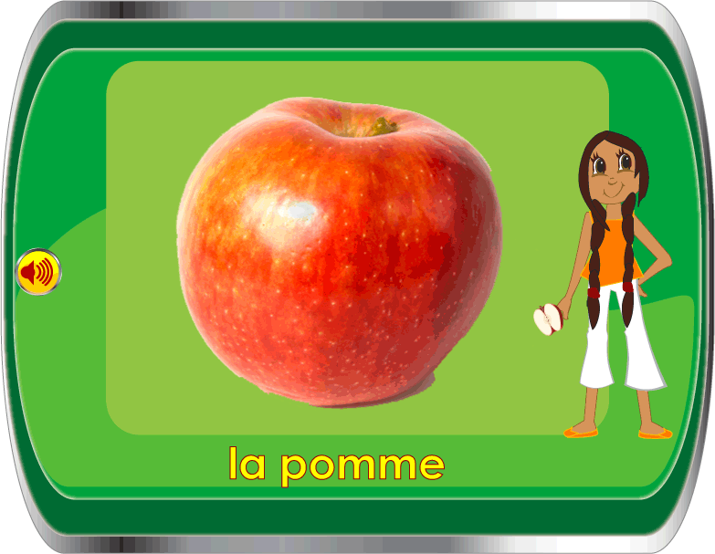 learn about fruit in french