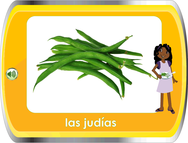 learn about vegetables in spanish