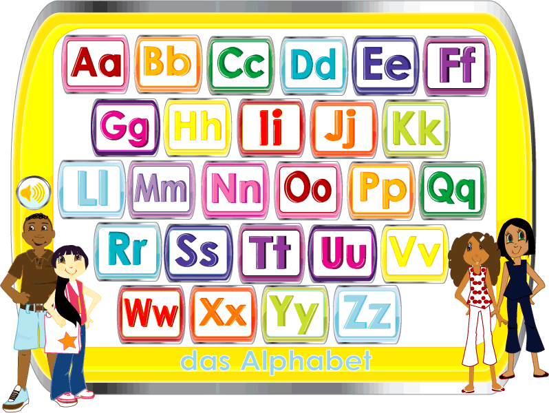 alphabet german