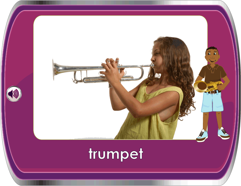 learn about music instruments in english